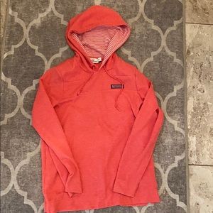 Coral pink vineyard vines sweatshirt women’s xs